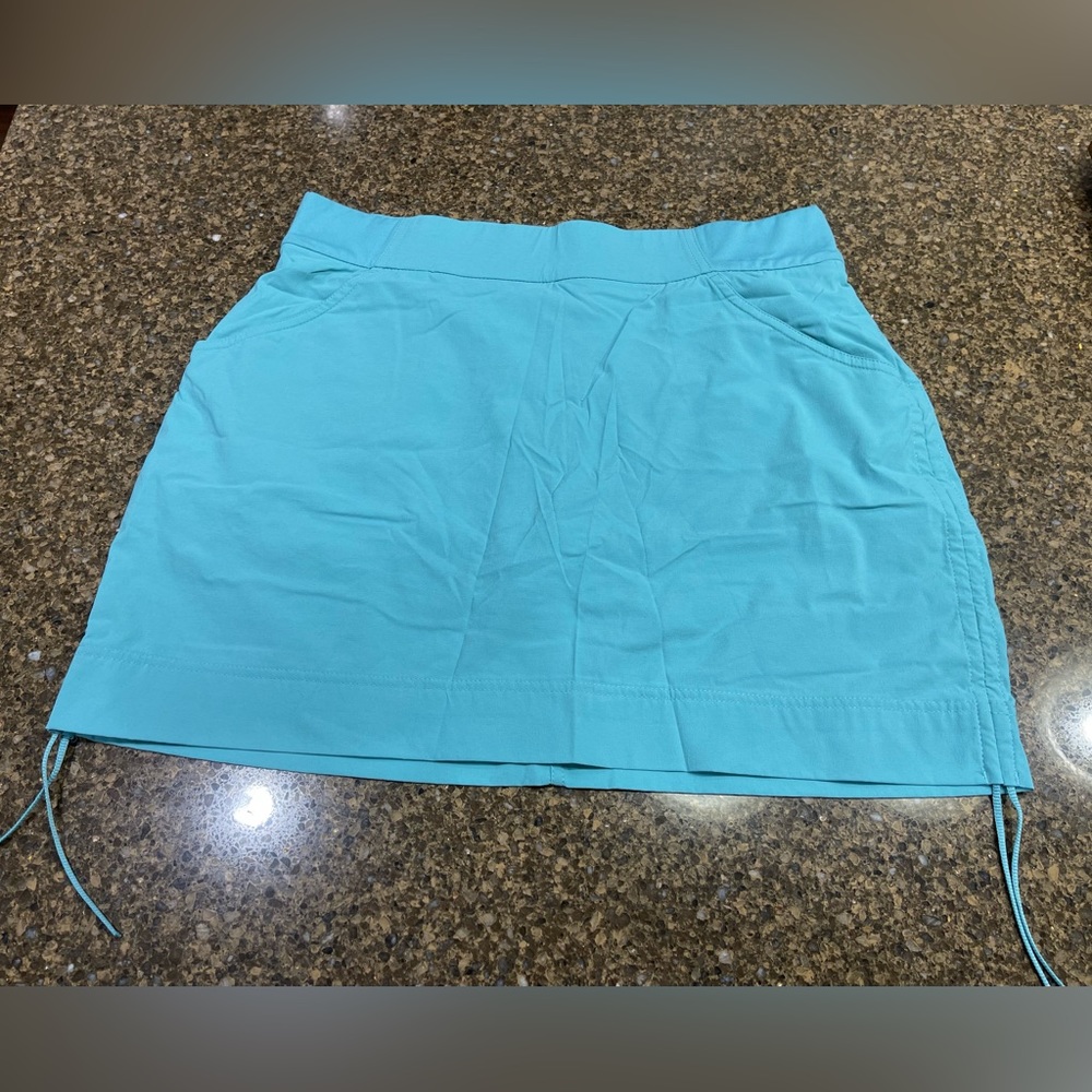 Teal Columbia skort